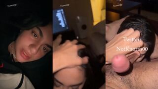 مزة سليف جامدة تصور نودز تمص زبه وتتكلم كلام نار تحتيه