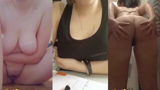 حاطة أنميش وبتعمل عادة سرية لوحدها في بيت العيلة كيرفي