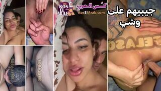 جبلها ضهرها مرتين بصباعه بس عسلها كب وملا وجه مصرية عاملة تاتو ميلف شرموطة
